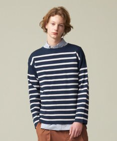 J.PRESS YORK STREET 【UNISEX】バスクボーダー ニット