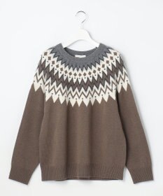 自由区 S フェアアイル ニット