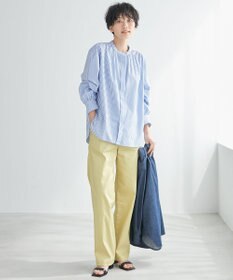 【CLASSY.掲載】23区DENIM ライトオンス デニム シャツ, スカイブルー系, 36