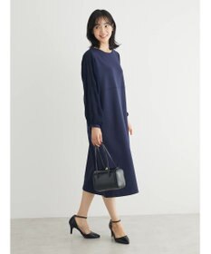 Green Parks マジョリカ袖ドッキングワンピース