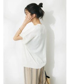 CRAFT STANDARD BOUTIQUE 【洗える】チューリップスリーブプルオーバー