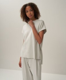 ATON 50/2 NATURAL DYED ORGANIC | モックネックプルオーバー