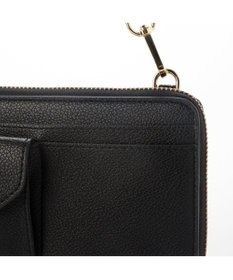 UNBILLION カシュカシュ cachecache / リールキー付きウォレットショルダーバッグ