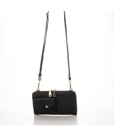 UNBILLION カシュカシュ cachecache / リールキー付きウォレットショルダーバッグ