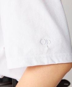 OP／FILA 【Ocean Pacific】ミッキー/水陸両用オーバーサイズTシャツ/レディース