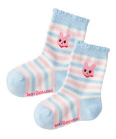 MIKI HOUSE HOT BISCUITS 【9-19cm】 クルー丈 ソックスパック2足セット