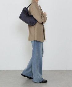 russet ナイロンジャガード2WAYワンハンドルトートバッグ(SF-268)