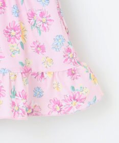 ANY KIDS 花柄×レース ワンピース水着