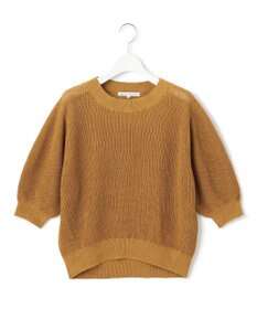 23区 【洗える】ピュアリネン パフスリーブ ニット