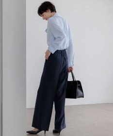 23区 L 【VERY3月号掲載/セットアップ対応】トリアセダブルジョーゼット フルレングス パンツ