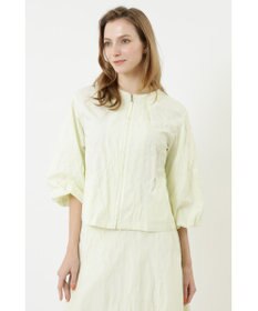 DAKS フラワーモチーフジャガードブラウス