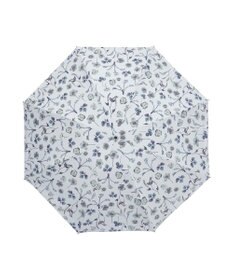MOONBAT 【晴雨兼用/ 一級遮光/UV99％】フワクール (Fuwacool) 折りたたみ日傘 フワクールホワイト  ボタニカル 軽量