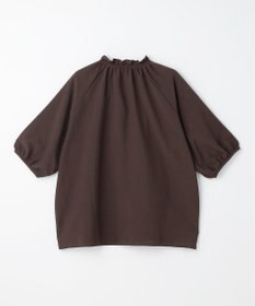 ANY 楽映えフリルネックブラウス（セットアップ着用可）
