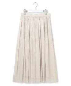 23区 【洗える】シャイニープリーツ スカート