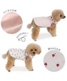 PET PARADISE ペットパラダイス やさしいベスト 《いちご柄》 小型犬
