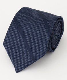 J.PRESS MEN 【GEOMETRIC JACQUARD COLLECTION】ジオメトリックジャガード ネクタイ ダルブルー系1