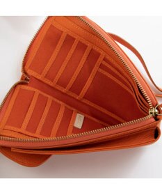 UNBILLION ペルケ perche / 牛革シュリンクタイプモバイルウォレットショルダー　旧8660