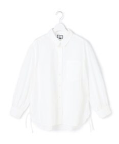 J.PRESS YORK STREET 【WOMEN】サイドドローストリング シャツブラウス