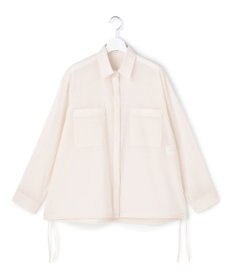 23区 【先行予約】ナイロンコットンシアーボイル ドロストシャツ