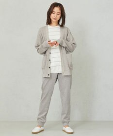 JOSEPH ABBOUD MOUNTAIN 【SPACE／UNISEX】OGコットンストレッチボーダー ニットTシャツ