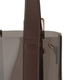 23区 【Oggi8月号掲載】クリア ミニ ショルダーバッグ