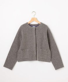 組曲 S プレーティングニットアウター ジャケット