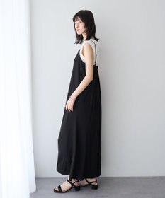 YECCA VECCA 【2点SET】ミリタリーシアーシャツセットキャミワンピース