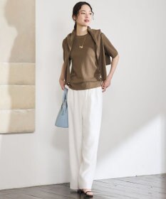 自由区 【カタログ掲載・アンサンブル対応】シアーシルクミックスニット プルオーバー