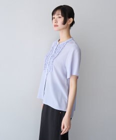 YECCA VECCA フリルデザインブラウス