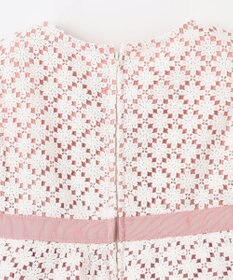 組曲 KIDS 【110-140㎝】フラワーレース ドレス