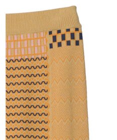 Green Parks ■ＥＳＣＡＲ　ダブルジャカードニットスカート