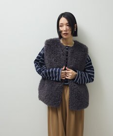 Green Parks ・ＥＬＥＮＣＡＲＥ　ＤＵＥ　シープファーロングベスト