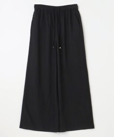 ANY 【ウエストゴム】リネンレーヨンワイドパンツ