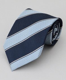 GOTAIRIKU GOTAIRIKU別注【日本製】シルク ネクタイ_レジメンタル