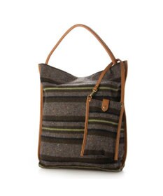 UNBILLION ペルケ perche / モバイルショルダー付きリサイクルウールトート