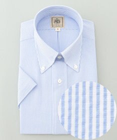 J.PRESS MEN 【新素材 / 高通気性 / 軽量 / イージーケア / 撥水】【BEAT HEAT SYSTEM】半袖シャツ / B.D.