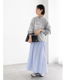 Te chichi サイドホックフロントジップワンピース