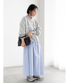 Te chichi サイドホックフロントジップワンピース