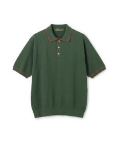 J.PRESS MEN 【WEB・一部店舗限定】Blanket Stitch Knit Polo