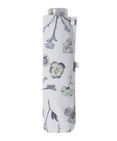 MOONBAT 【晴雨兼用/ 一級遮光/UV99％】フワクール (Fuwacool) 折りたたみ日傘 フワクールホワイト  ボタニカル 軽量