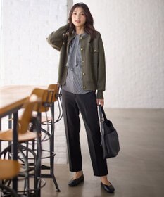 ANY 【洗濯機可】スウェットライクカーディガン