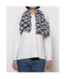 UNBILLION カシュネ cache nez / エコファーカスリニットネックマフラー