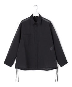 23区 【先行予約】ナイロンコットンシアーボイル ドロストシャツ