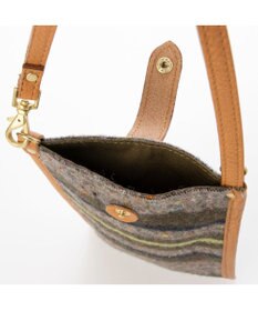 UNBILLION ペルケ perche / モバイルショルダー付きリサイクルウールトート