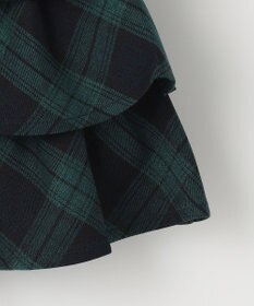 ANY KIDS チェックプリーツスカート