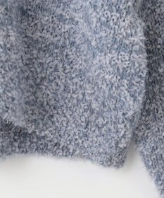 Feroux 【洗える】リボンヤーン プルオーバーニット