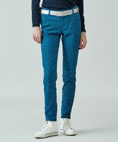 23区GOLF 【WOMEN】【ストレッチ】エッフェル柄ジャガード パンツ