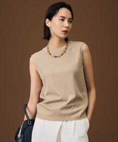 自由区 【人気素材・NEWアイテム・アンサンブル対応】ファンクショナルノースリーブ カットソー