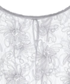 Green Parks チュールレイヤードブラウス