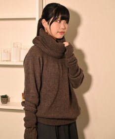 TOQUE 〈大草直子さんアドバイザー〉ベビーアルパカ×ウール縮絨ニットアームウォーマー